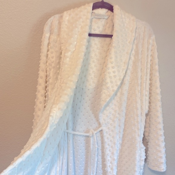 •Swiss Dot Robe - Picture 3 of 6